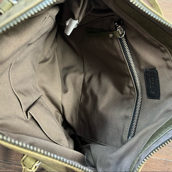 J Crew Olive leather bag 2011 spring collection - Picture 5 of 9